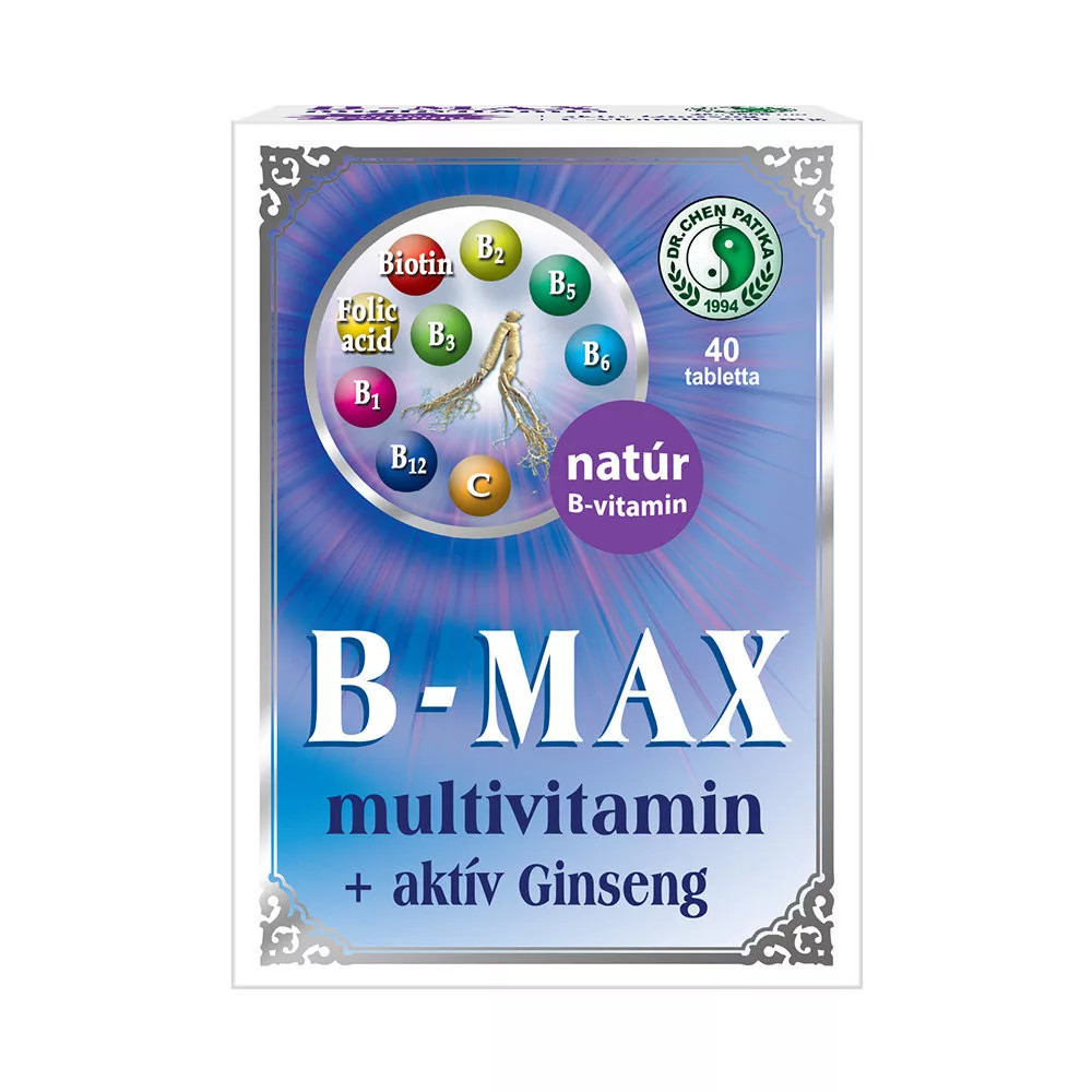 DR.CHEN B-MAX MULTIVITAMIN TABLETTA 40db