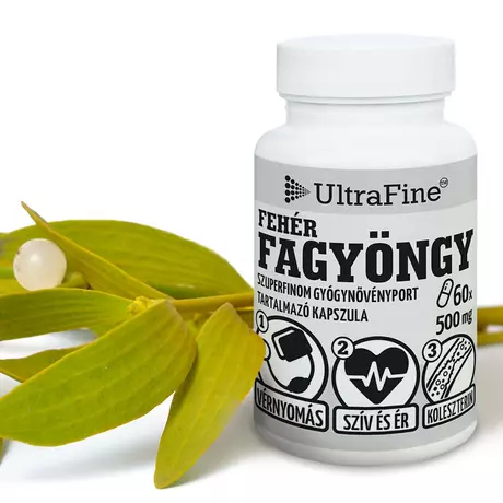 Javallat Fehér fagyöngy herba kapszula 60db