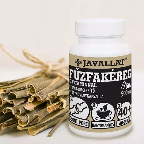 Javallat Fűzfa kéreg kapszula 50db