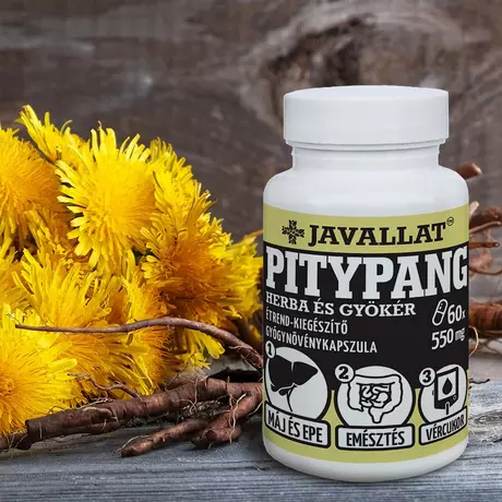 Javallat Pitypang herba és gyökér kapszula 60db