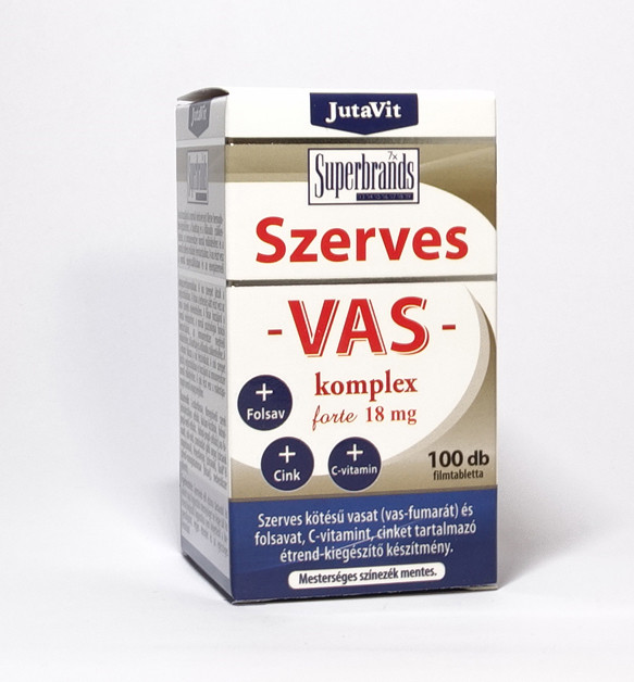 Jutavit  Szerves vaskomplex 100db