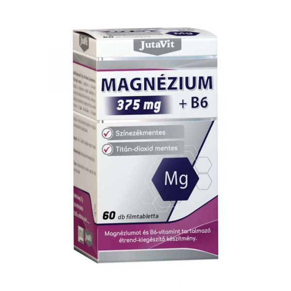 Jutavit Magnézium+B6 375g 60db