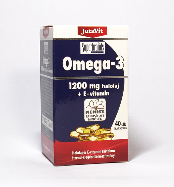 Jutavit Omega-3 halolaj + E-vitamin kapszula 30 db