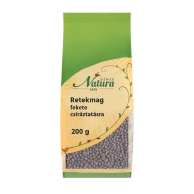 Dénes-Natura Fekete Retekmag csíráztatásra 200g