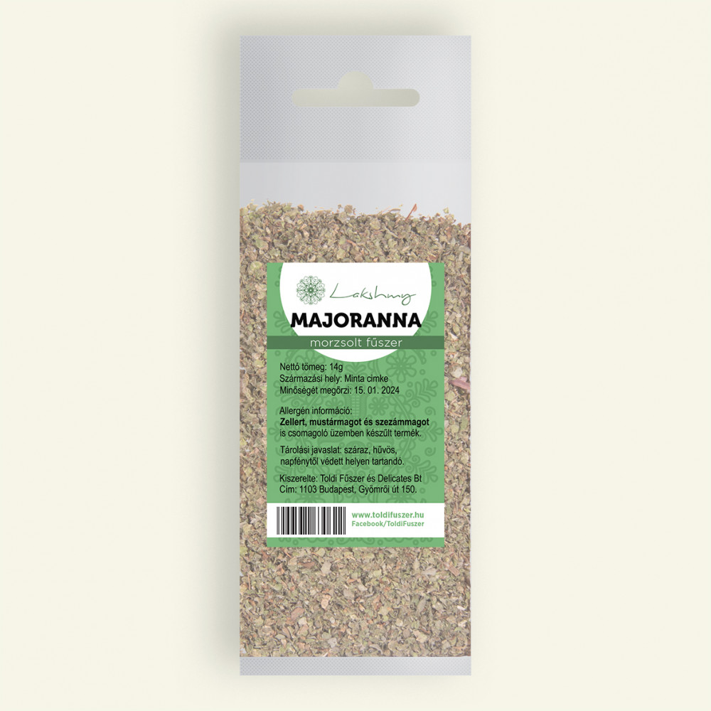 Lakshmi Majoranna morzsolt 20g