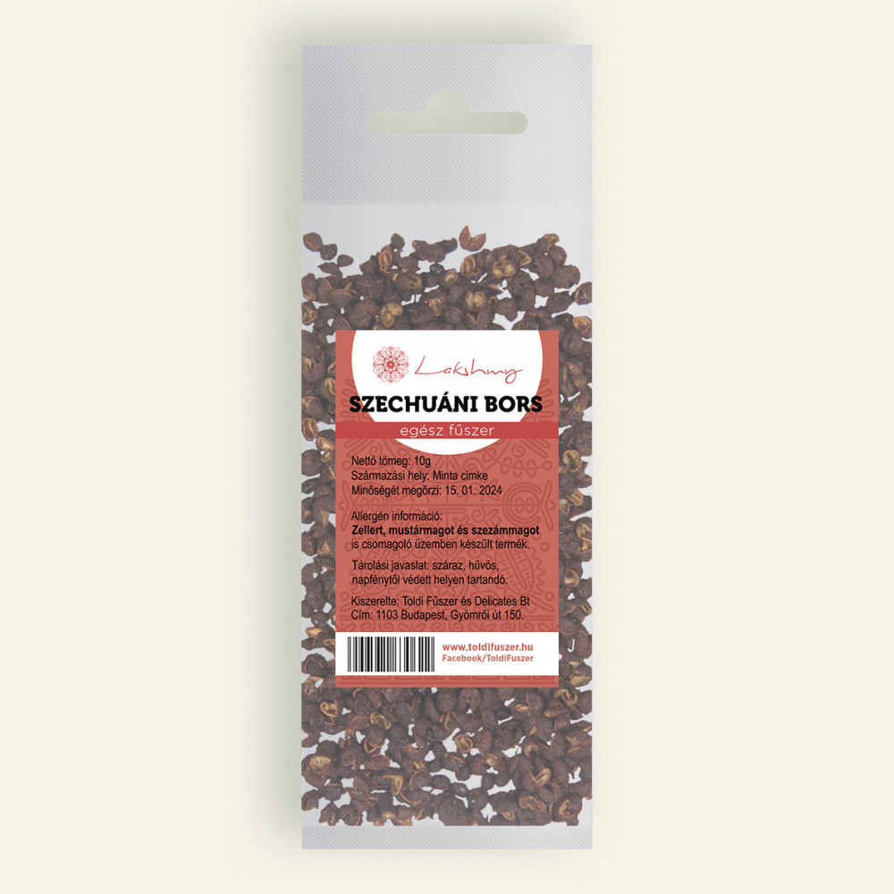 LAKSHMI SZECHUÁNI BORS EGÉSZ