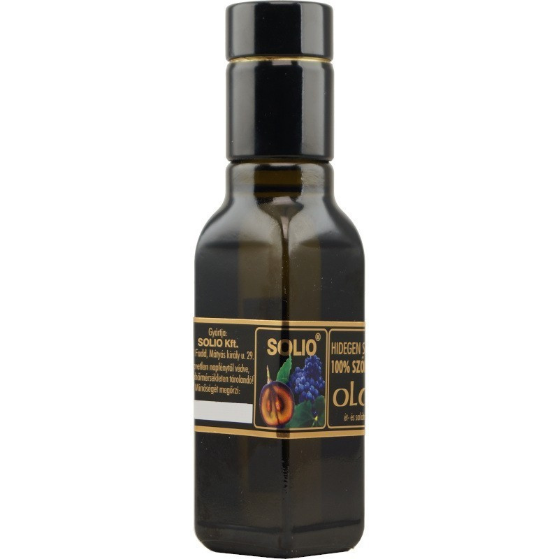 Solio Hidegen sajtolt Szőlőmag olaj 100 ml