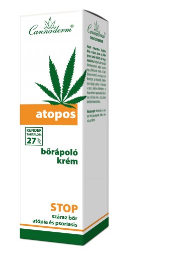 Simply Cannaderm Atopos bőrápoló krém 75g