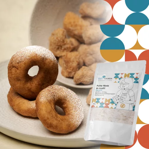 Éléskamra Puha Fánk és Nudli lisztkeverék 200 g (gluténmentes, paleo, cukormentes)