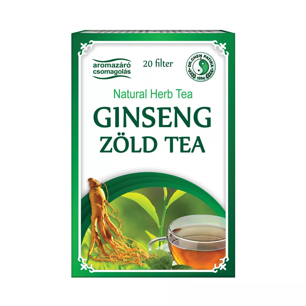DR.CHEN GINSENG+ZÖLDTEA KEVERÉK