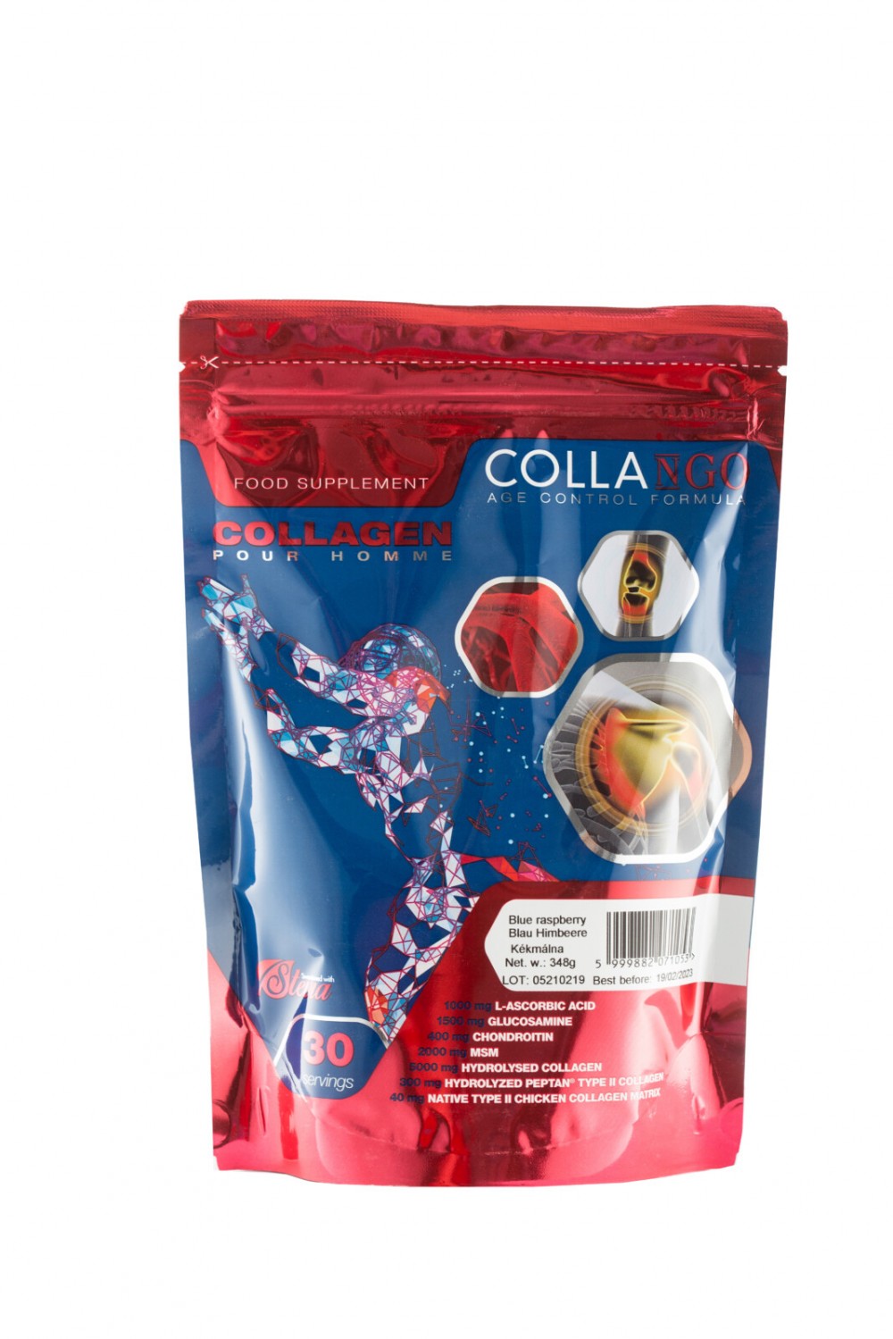 Collango Collagen pour homme kékmálna 348g