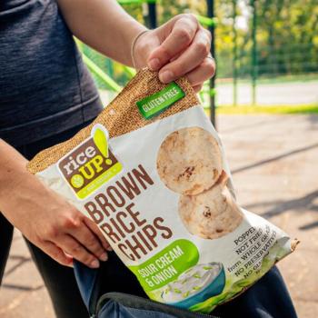 Rice Up Barnarizs chips hagymás tejfölös 60g 3.Kép