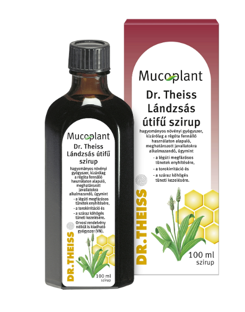 Mucoplant Dr. Theiss Lándzsás útifű szirup 100 ml