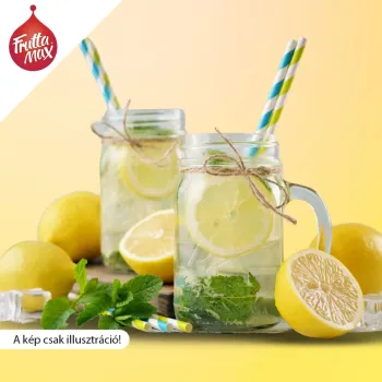 FruttaMax Bubble 12 Citrom-lime gyümölcsszörp 500 ml 2.Kép