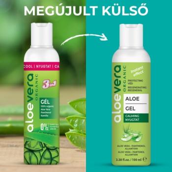 Alveola Aloe Vera Organic Bőrápoló gél 100 ml 2.Kép