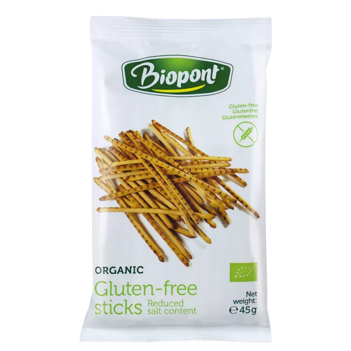 Biopont Gluténmentes sós pálcika 45g