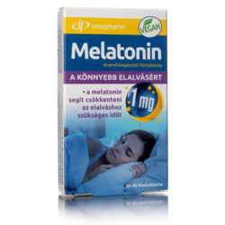 Innopharm Melatonin filmtabletta a könnyebb elalvásért 30 db