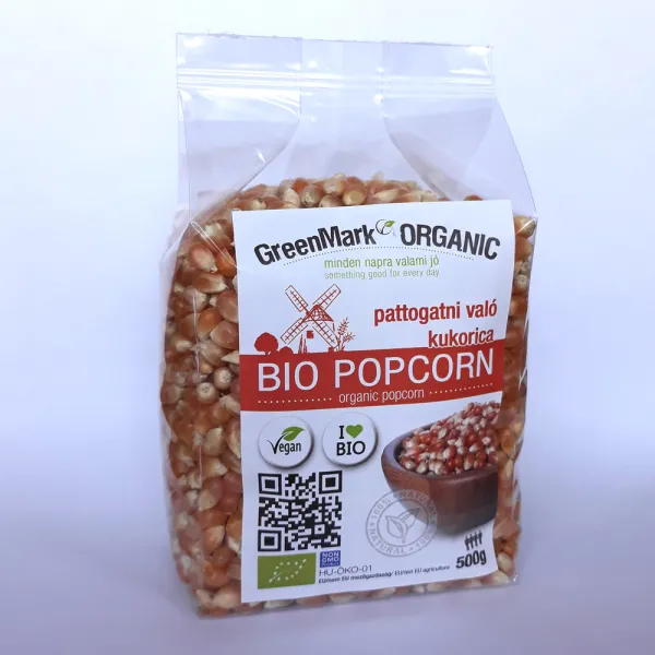 GreenMark Bio popcorn 500g