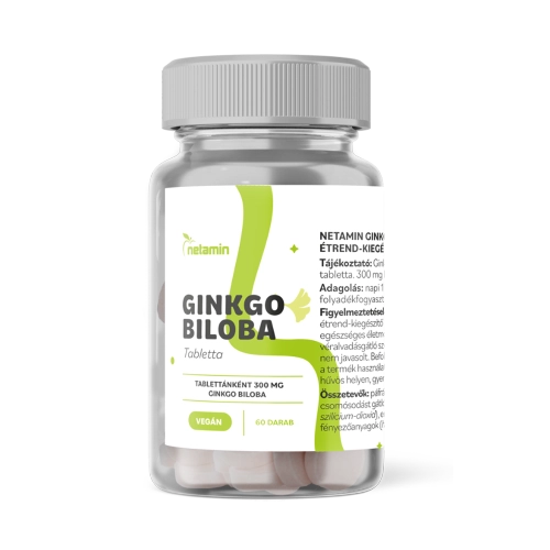 Netamin Ginkgo Biloba 300mg tabletta 30 db