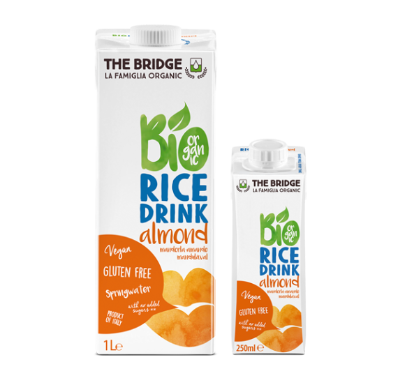 The Bridge Bio Mandulás rizsital 1000 ml