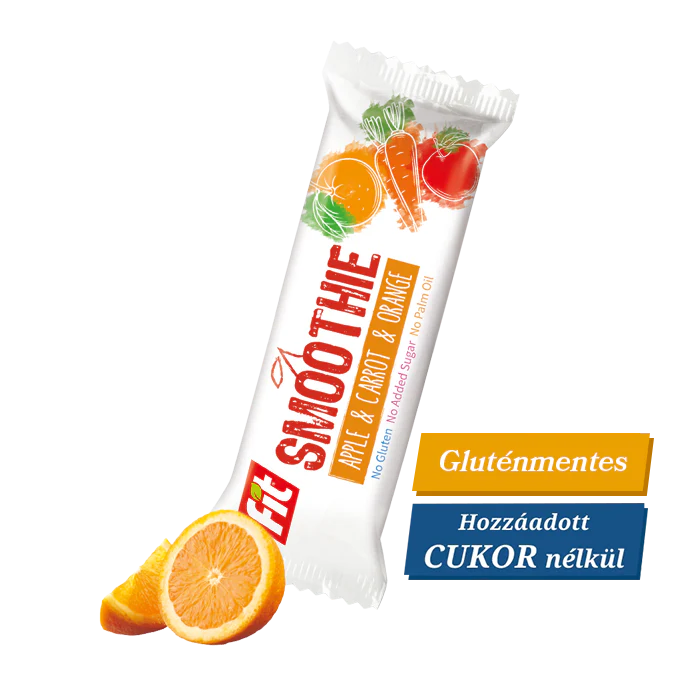 Fit Smoothie alma-répa-narancs szelet 32g