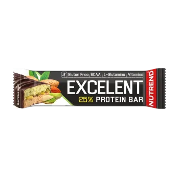 Nutrend Excelent Protein szelet mandula + pisztácia 85g Kép